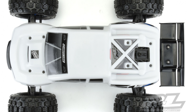 Pro-Line PL3530-15 Kaross Brute Bash Armor E-Revo 2.0 Klippt Vit - 4