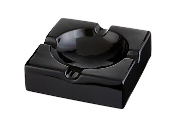 Cigarraskfat Angelo Svart - 4 cigarrer