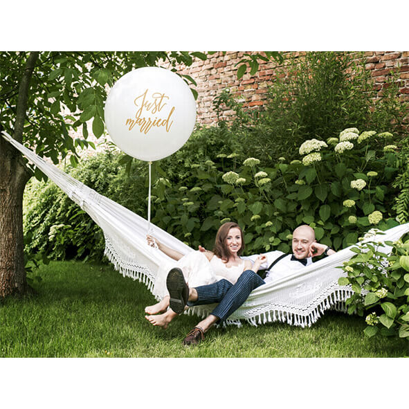 Gigantisk ballong | 1 m | "Just married" - 1