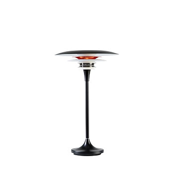 Diablo bordslampa D300 mattsvart / blankröd Belid