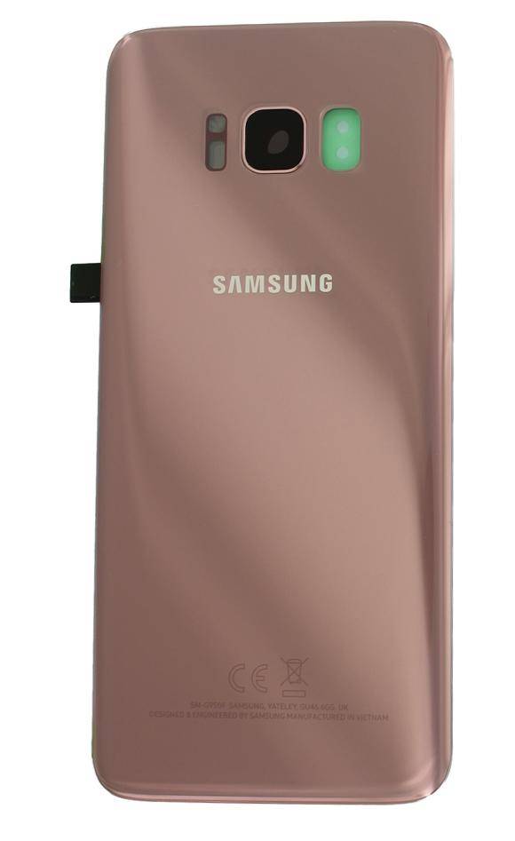 Samsung Galaxy S8 Baksida Med Tejp - Rosa