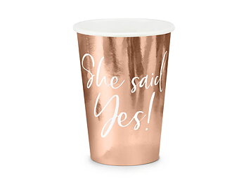 Pappersmuggar | 6-pack | "She said yes!" - 1