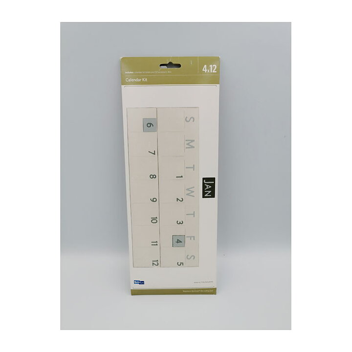 Quickutz Dies - Calendar Kit 4x12 CC-CALENDAR-02 