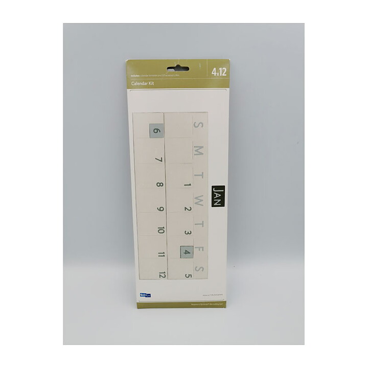 Quickutz Dies - Calendar Kit 4x12 CC-CALENDAR-02