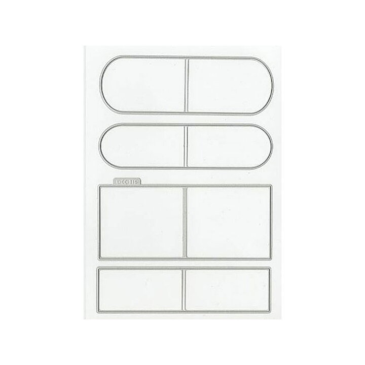 Lifestyle Crafts Cutting Dies - Basic Envelope Tabs L-CC-016