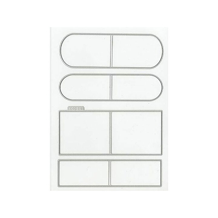 Lifestyle Crafts Cutting Dies - Basic Envelope Tabs L-CC-016