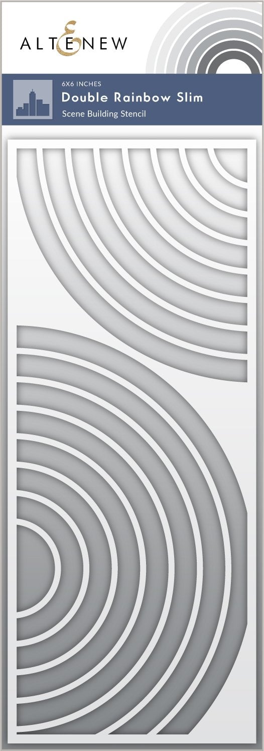 ALTENEW -Double Rainbow Slim Stencil