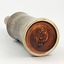 Carl-Harry Stålhane (SAM 1950s) Brown Bottle Vase 30 cm