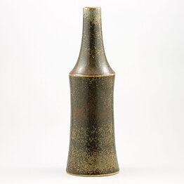 Carl-Harry Stålhane (SAM 1950s) Brown Bottle Vase 30 cm