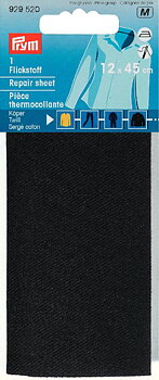 Laglapp - twill svart