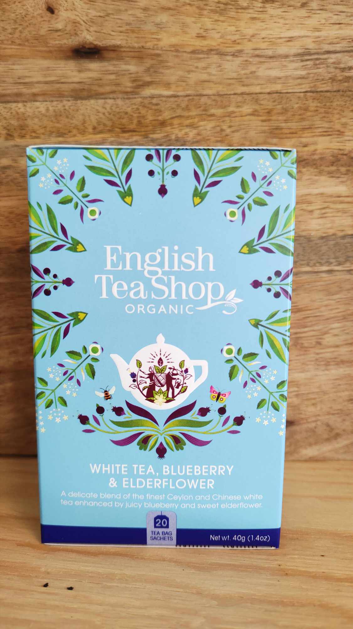 English Tea Shop White Te, Blueberry & Elderflower