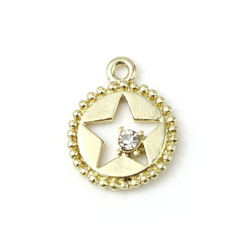 Berlock -  Round star rhinestone