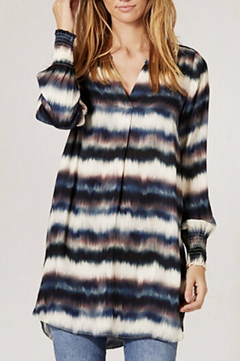  In Front - Rubi Tunic Blue