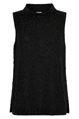  In Front  - Cordelia Top Black