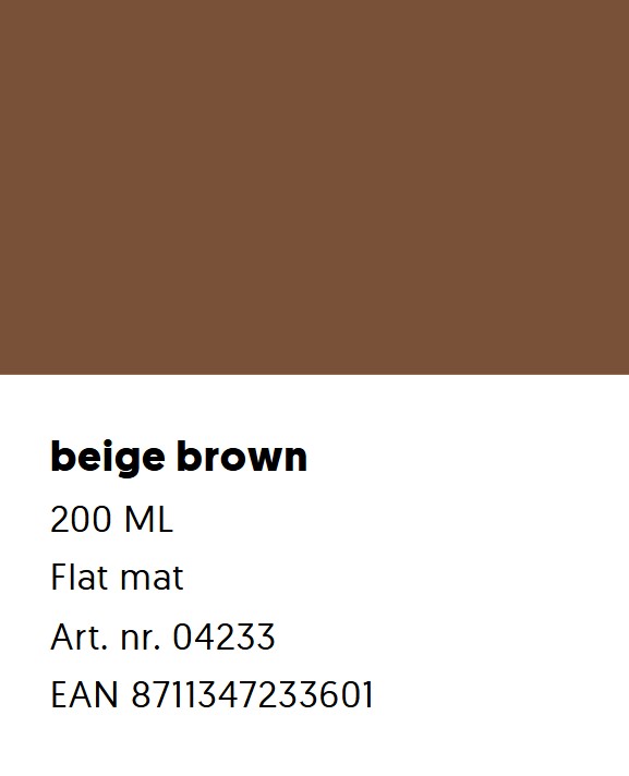 Motip 200ml Läder Spray Beige/Brown - 2