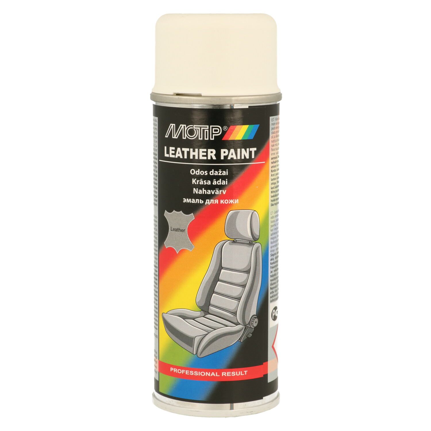 Motip 200ml Läder Spray Pure white (RAL9010)