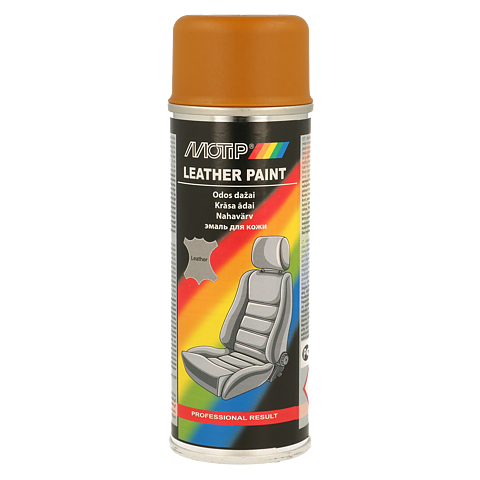 Motip 200ml Läder Spray Ochre Brown (RAL8001)