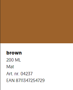 Motip 200ml Läder Spray Ochre Brown (RAL8001)