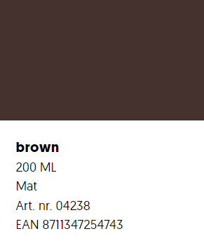 Motip 200ml Läder Spray Chocolate Brown (RAL8017) - 2