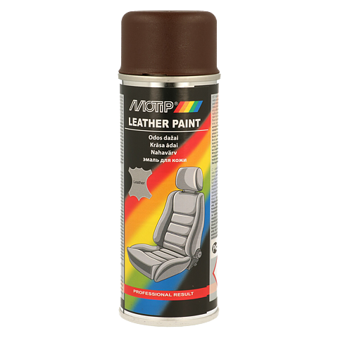 Motip 200ml Läder Spray Chocolate Brown (RAL8017)