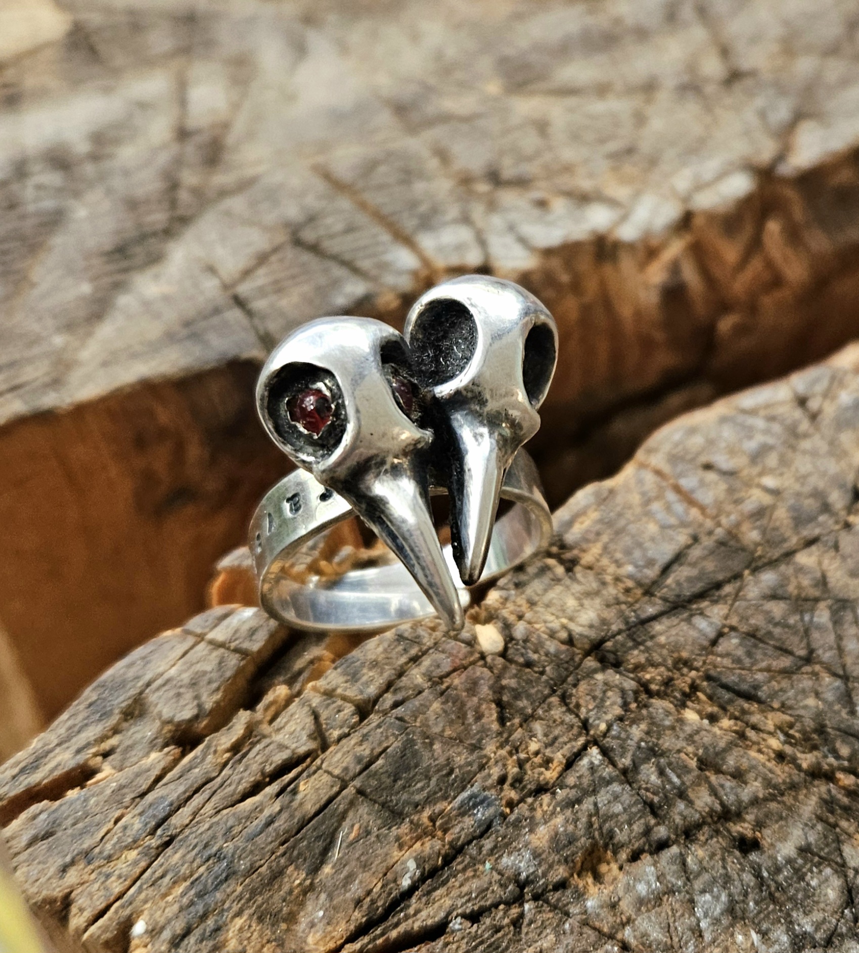 Ring med korphuvuden