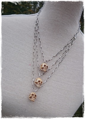 Coolt döskalle halsband - 2