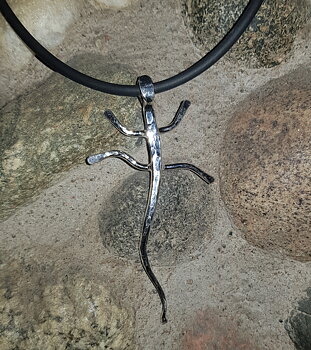 Silverödla  Halsband