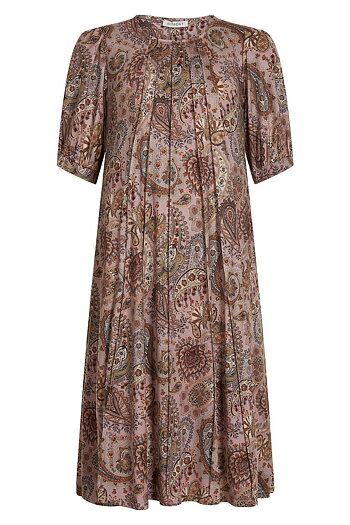  In Front  - Lucette Dress 1/2 Sleeves Rose