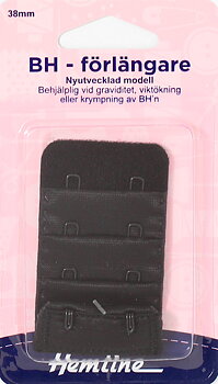 BH-förlängare 38 mm svart