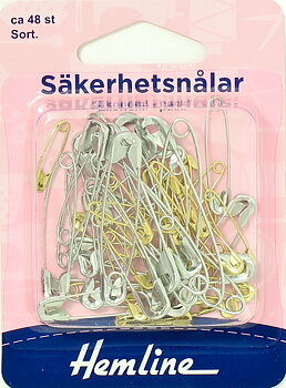 Säkerhetsnålar - mix