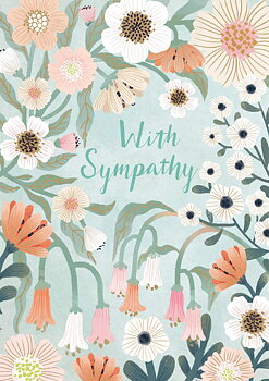 Pastel Flowers Greeting Card
