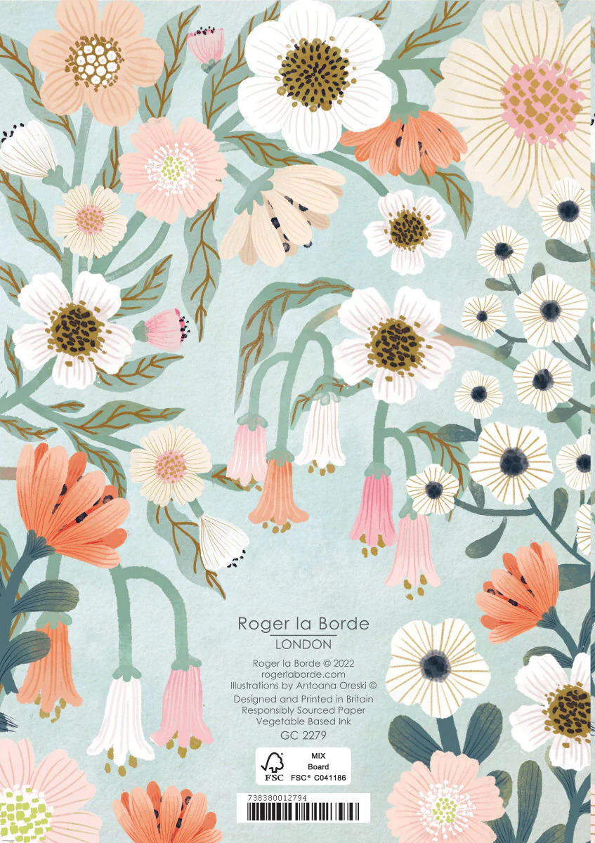 Pastel Flowers Greeting Card - 2