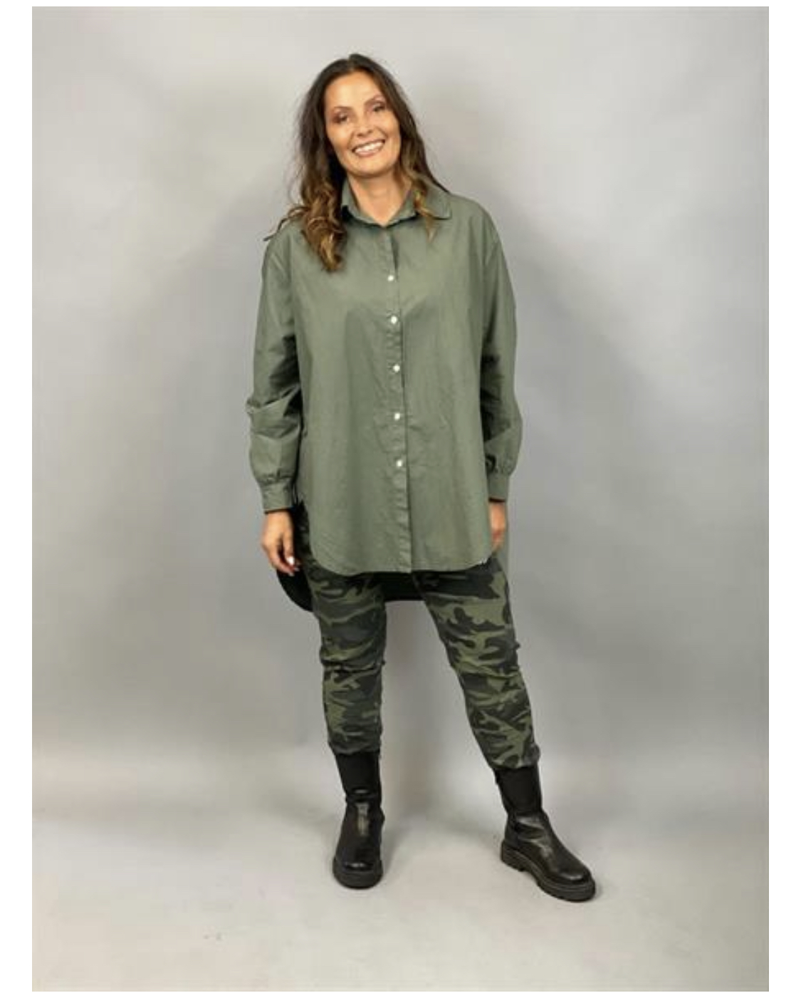 OMA Skjorta Kaki - 2