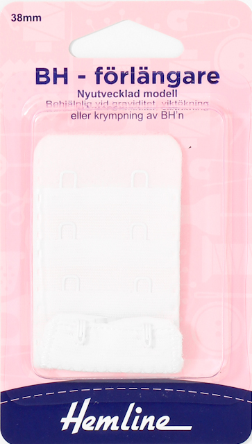 BH- förlängare 38 mm vit
