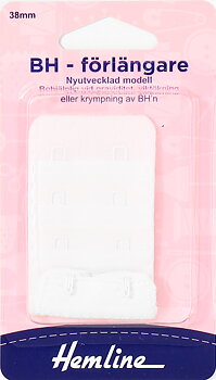 BH- förlängare 38 mm vit