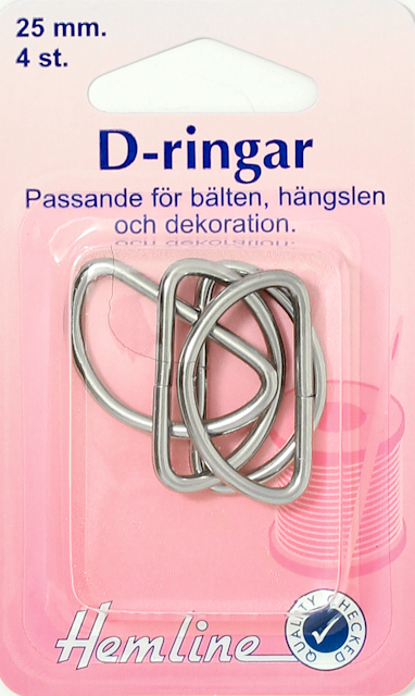 D-ringar 25 mm