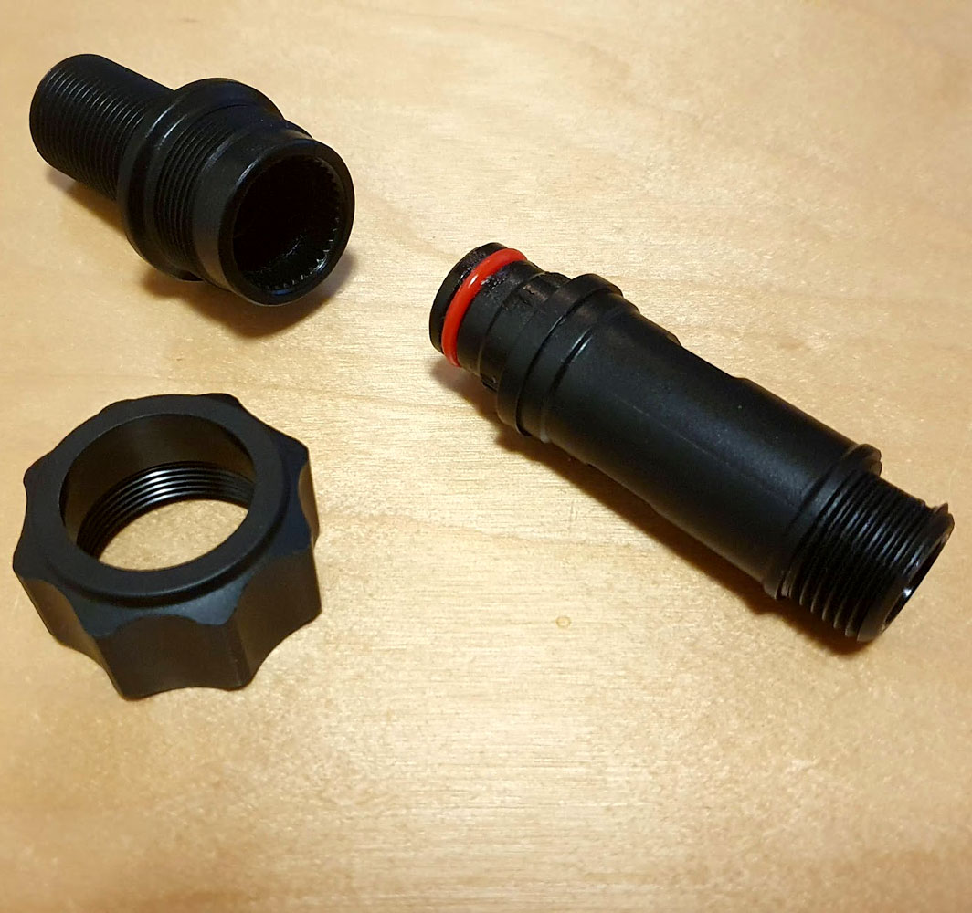 adskilleligt bagstykke 20 mm til iTap - 3