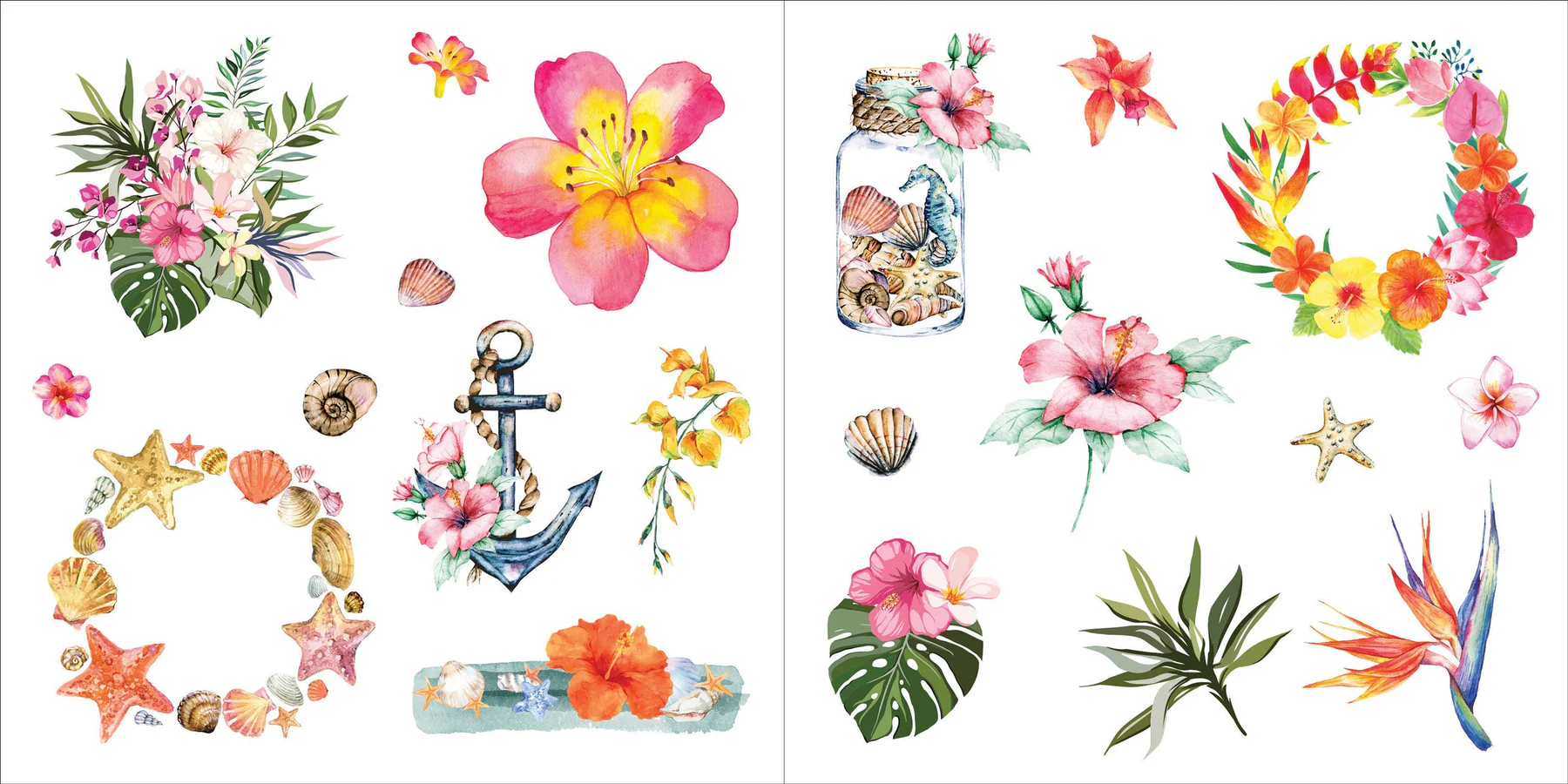 Bunches of Botanicals Sticker Book (500 stickers) - 24