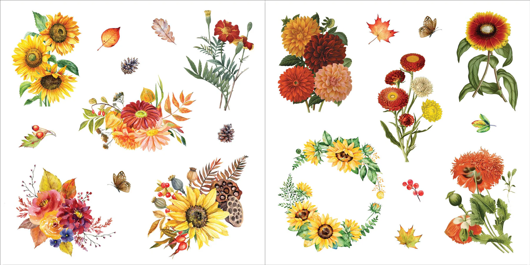 Bunches of Botanicals Sticker Book (500 stickers) - 25