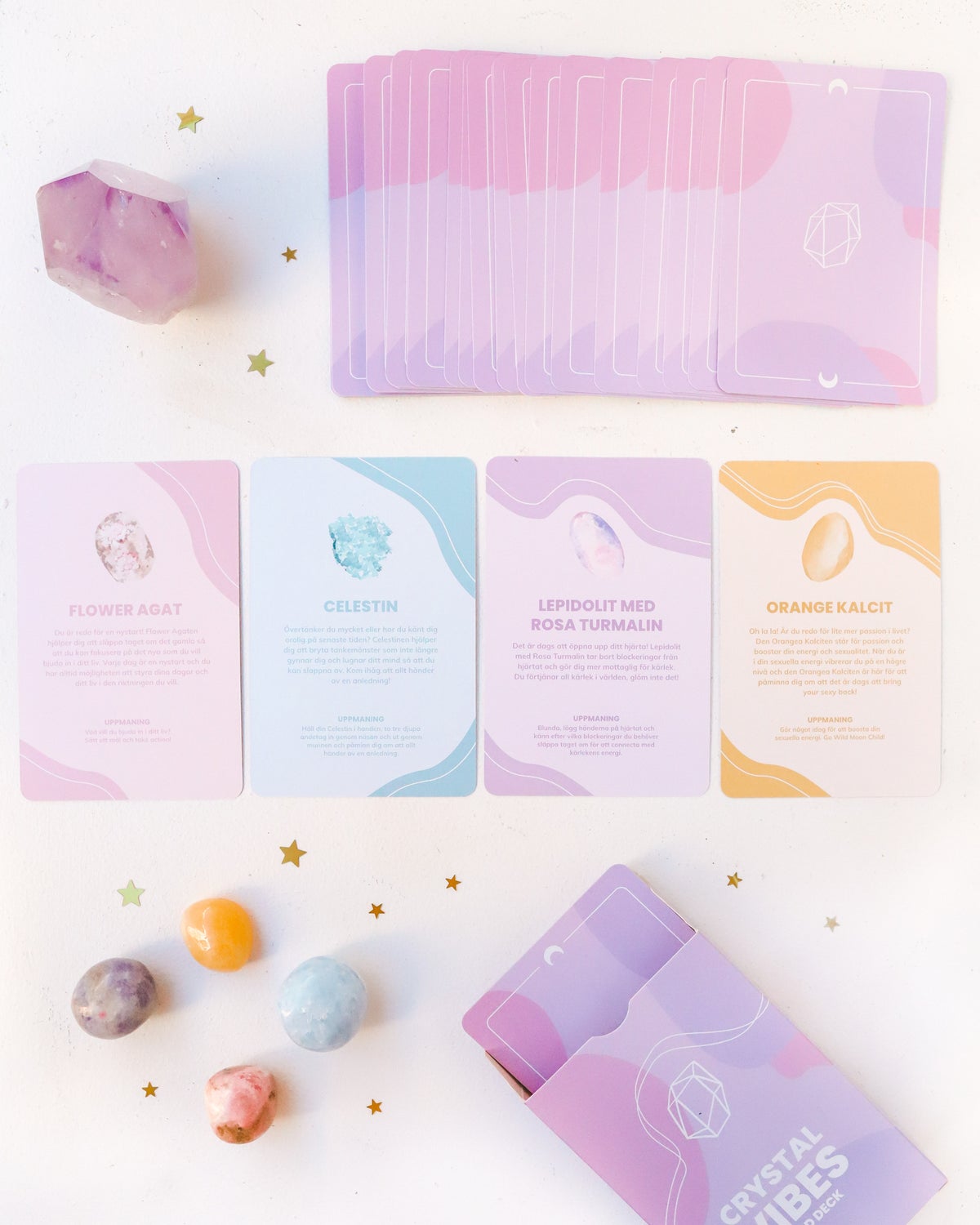 Crystal Vibes Card Deck