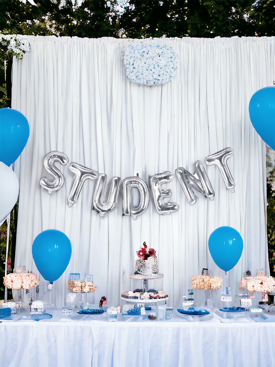 Ballonggirlang | "STUDENT" | Silver