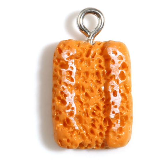 Charm Resin, bread , bakery bun