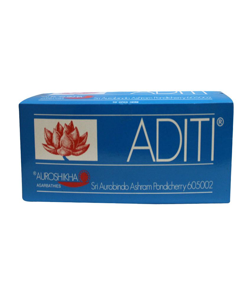 Auroshikha Aditi ,  Sri Aurobindo Ashram Temple Rökelse  - Stor Pack