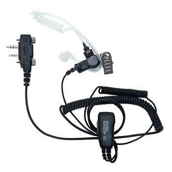 ProEquip PRO-P180LA Bullerdämpad Mini-mik/PTT med Luftslang