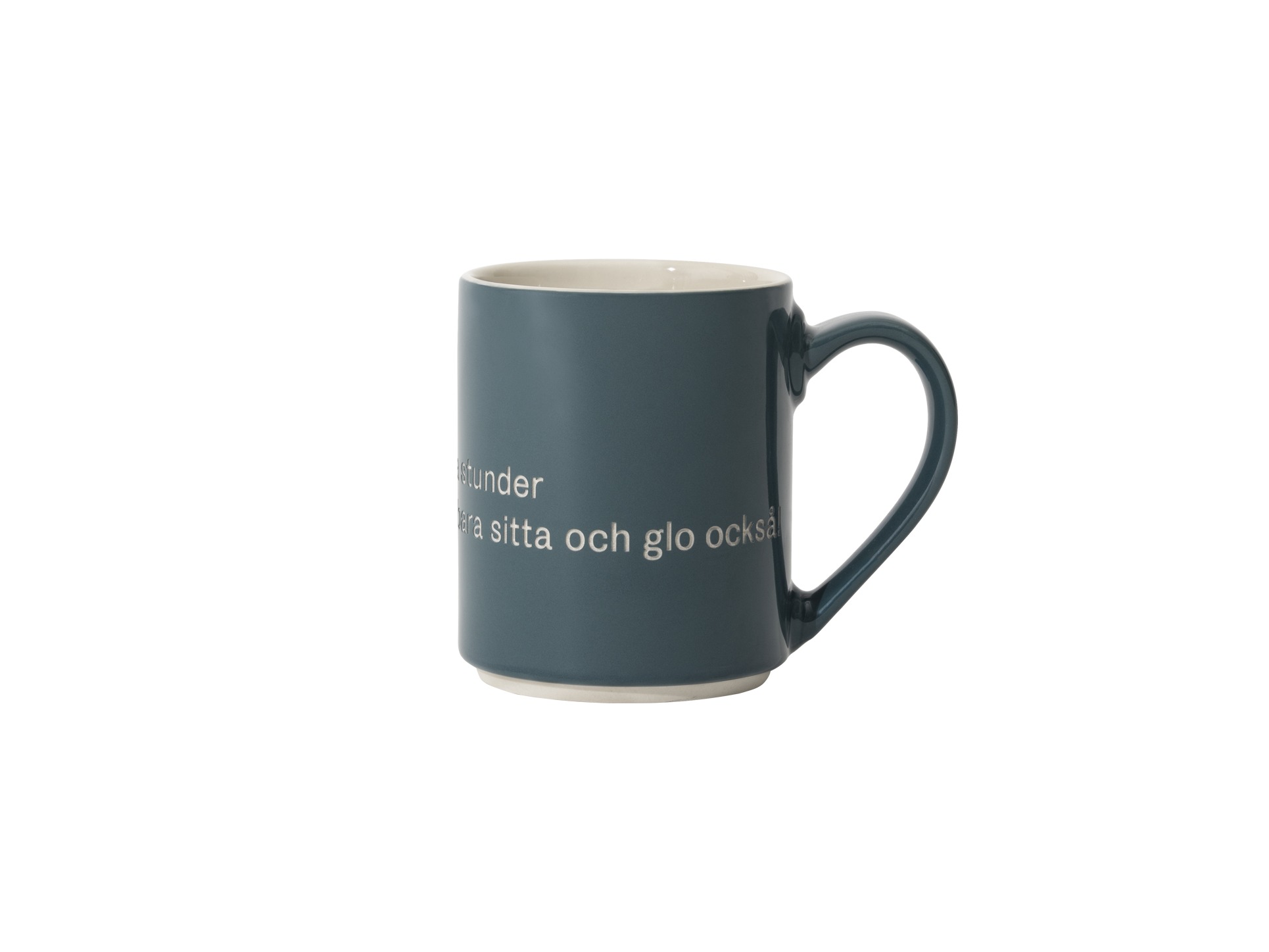 Astrid Lindgren Citat Mugg - "Och så ska man ju ha några stunder att bara sitta och glo också!" - 5