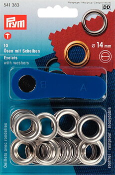Öljetter 14 mm förnicklade