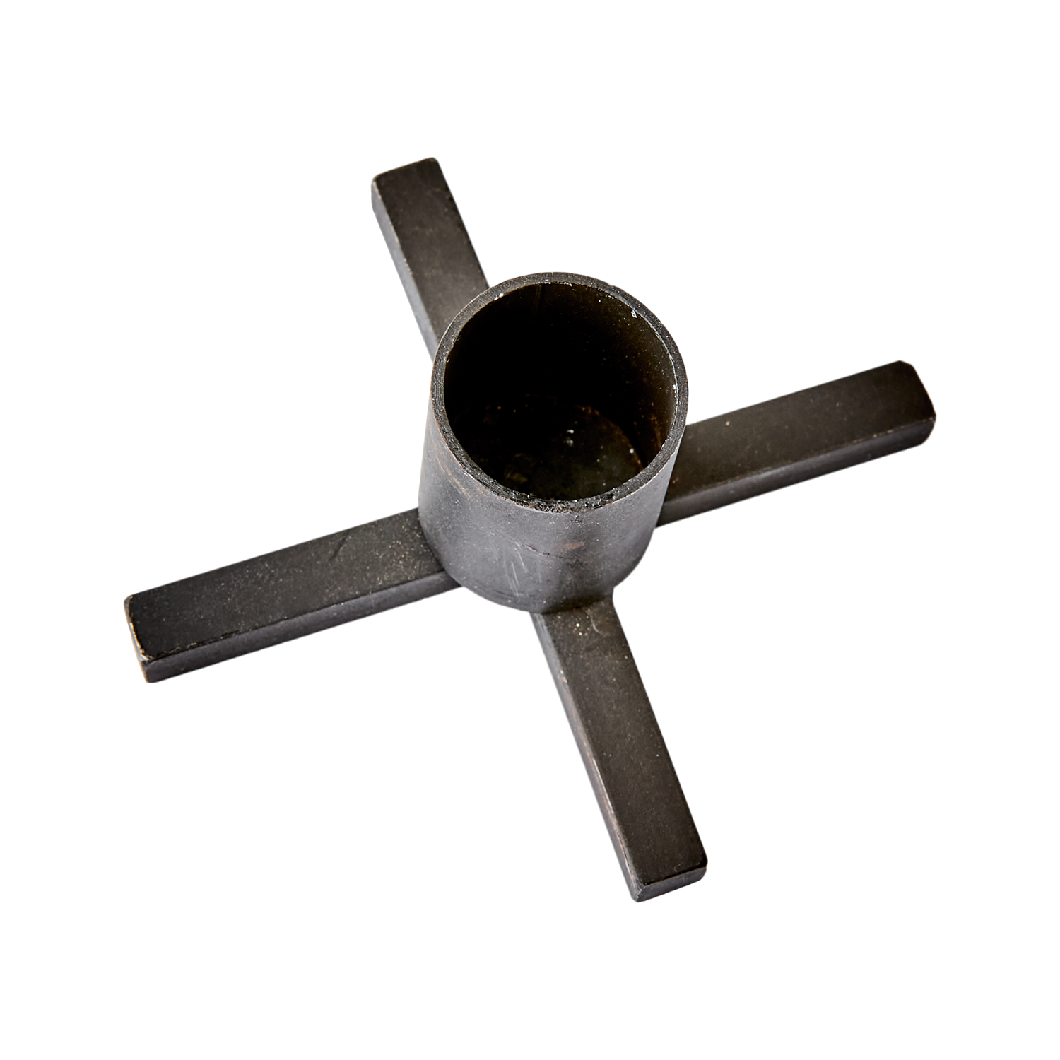 Ljusstake Thor - svart järn - 3