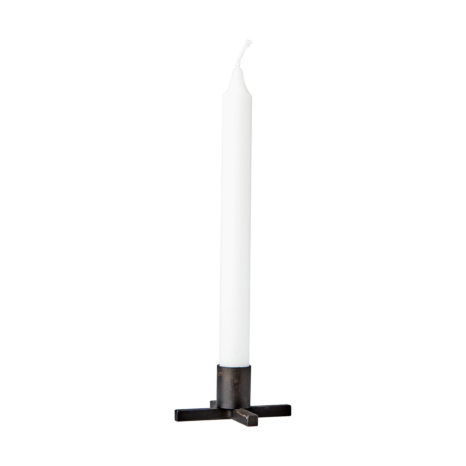 Ljusstake Thor - svart järn