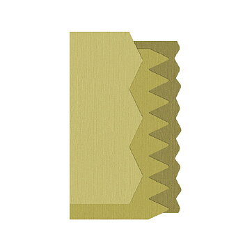 Quickutz Cookie Cutter Dies - Zigzag Edges CC-BDR-065
