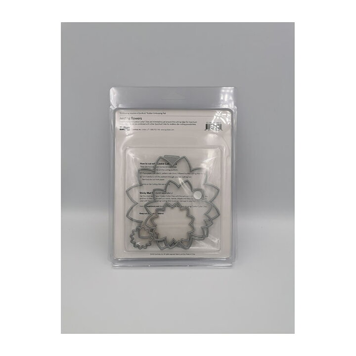 Quickutz Cookie Cutter Dies - Nesting Flowers CC-SHAPE-088-5